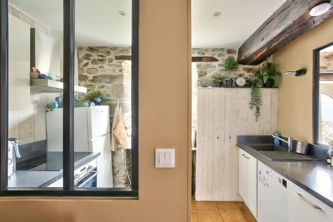 600M Plage Saint-Suliac- Maison Bretonne Pour 4 Exteriér fotografie