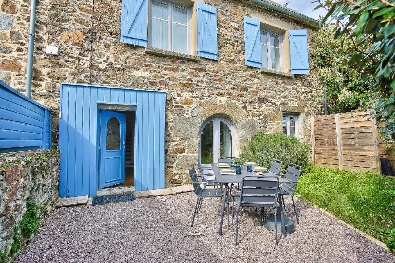 600M Plage Saint-Suliac- Maison Bretonne Pour 4 Exteriér fotografie